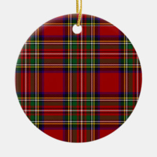 PixDezines clan stewart tartan Ceramic Ornament