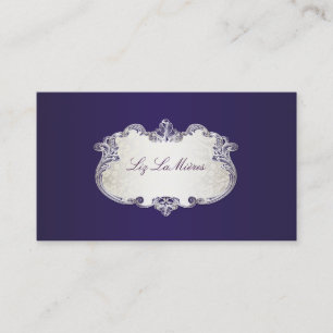 PixDezines classy labels Business Card
