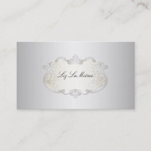 PixDezines classy labels Business Card