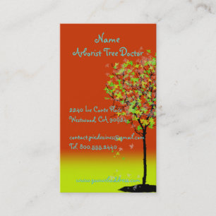 PixDezines coupe-arbres Cartes de visite/paysagist
