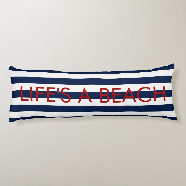 PixDezines coussin du corps de plage (Dos)