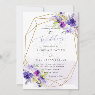 PixDezines Crystal Blue Shoreline, Beach Wedding Invitation