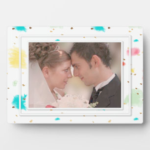 PixDezines Cupcake Sprinkles/Faux Gold Plaque