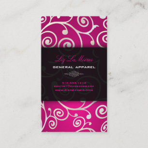 PixDezines cupcakes swirls + lavandre Business Card