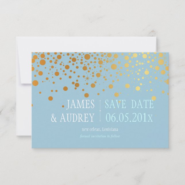 PixDezines dazzled/save the date/DIYcolor Save The Date (Front)