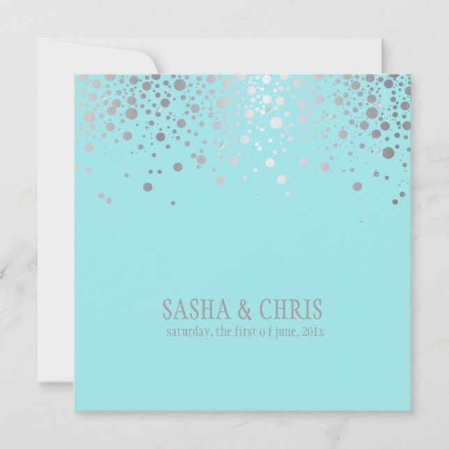 PixDezines dazzled/silver/winter soiree/diy event Invitation (Front)