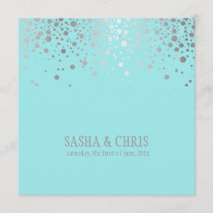 PixDezines dazzled/silver/winter soiree/diy event Invitation