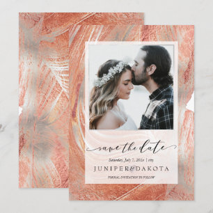 PixDezines Desert Stone Silver Invitation