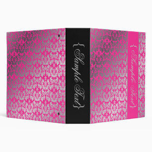 PixDezines DIY colour..Baroque Damask Binder