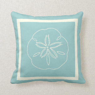 PixDezines diy colour/sanddollar starfish Throw Pillow