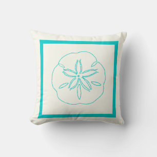 PixDezines diy colour/sanddollar starfish Throw Pillow