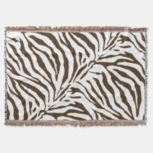 PixDezines DIY colour/zebra print Throw Blanket