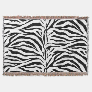 PixDezines DIY colour/zebra print Throw Blanket