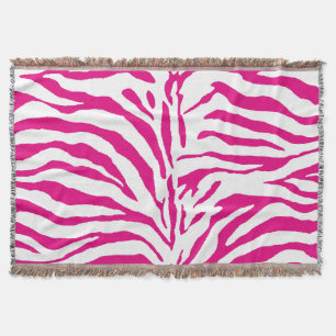 PixDezines DIY colour/zebra print Throw Blanket