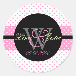 PIxDezines DIY colours, Dots et al. Classic Round Sticker