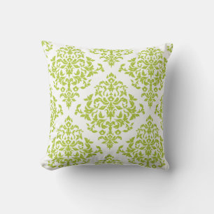 PixDezines diy colours/josehpine damask Throw Pillow