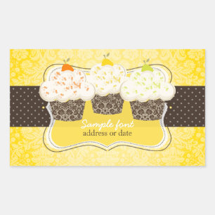 PixDezines diy colours, lemon zest cupcake Sticker