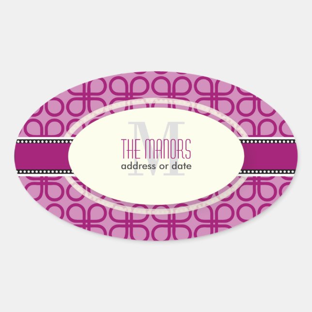 PixDezines DIY colours/retro colovers Oval Sticker (Front)