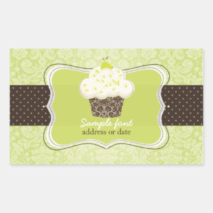 PixDezines diy fonts colours, keylime cupcake Sticker