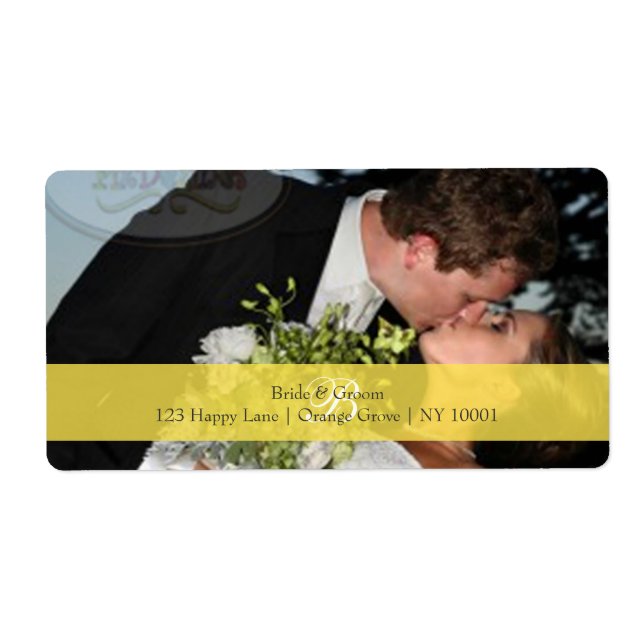 PixDezines DIY photo address labels (Front)