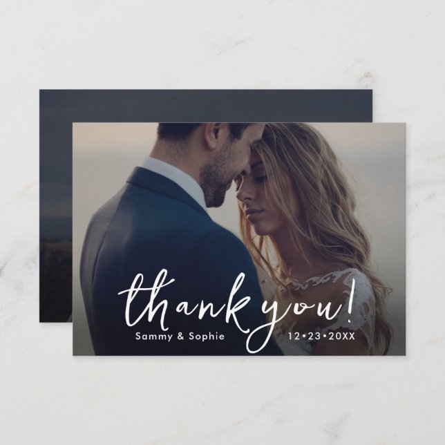 PixDezines do-it-yourself couleurs Script Merci (Devant / Derrière)