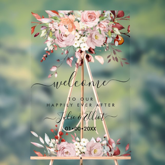 PixDezines Elégant Rouille Orange Gum Eucalyptus (Neutre)