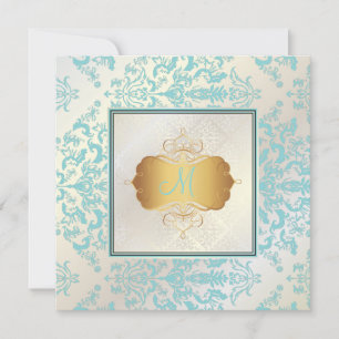 PixDezines Étienne Damask Invitation