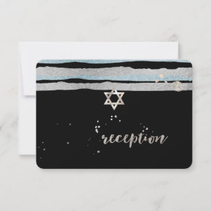 PixDezines faux blue/silver/stripes/reception