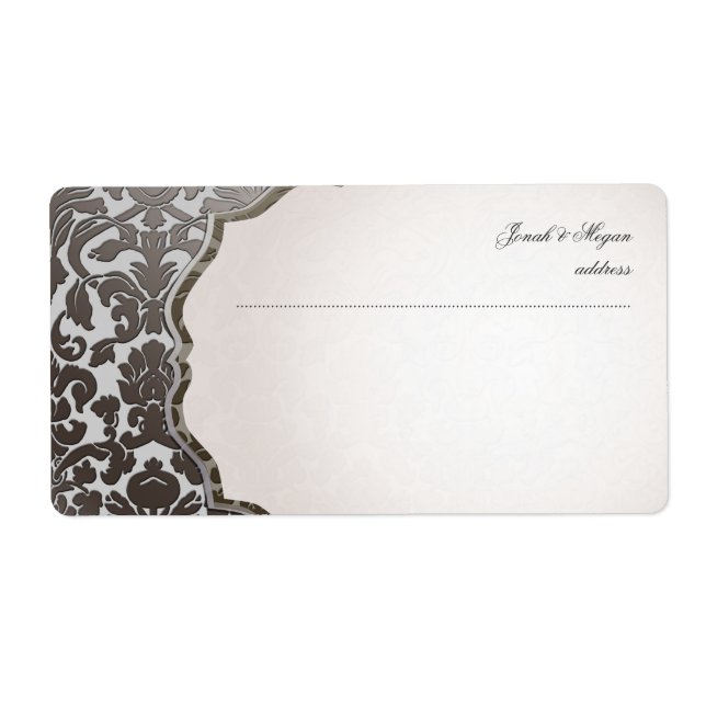 PixDezines faux platine flora damask (Devant)