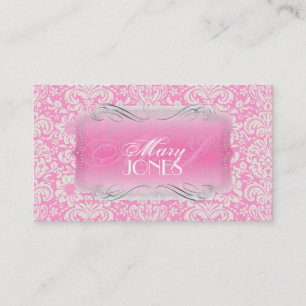PixDezines Fidora Vintage Damask Business Card