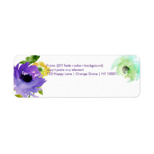 PixDezines Floral Watercolor/Rose d'eau/do-it-your
