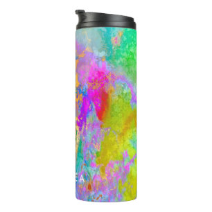 PIXDEZINES GALAXY ABSTRACT THERMAL TUMBLER