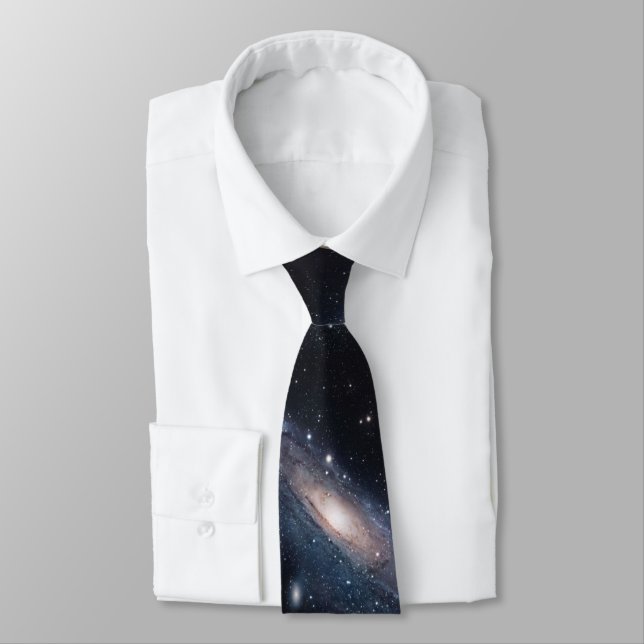PixDezines GALAXY ASTRONOMY EXPLORATION/COSMIC Tie (Tied)