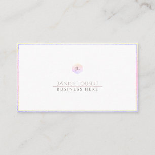PixDezines Glam Pink   Blush+Honeycomb Business Card