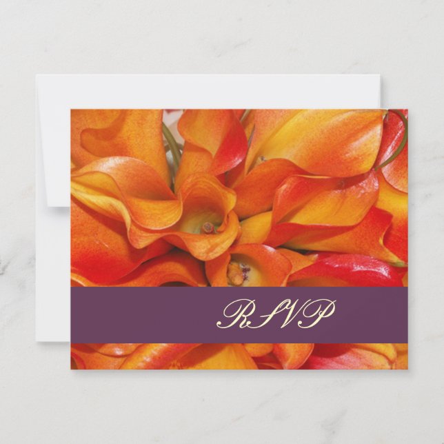 PixDezines GRANDES LIGNES ORANGE RSVP (Devant)