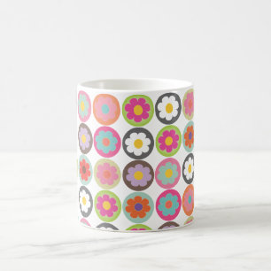 PixDezines groovy daisies/diy background color Coffee Mug