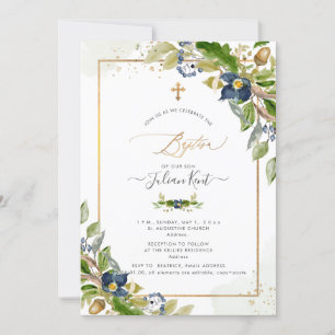 PixDezines H2 Chêne sur Berry Invitation Baptême