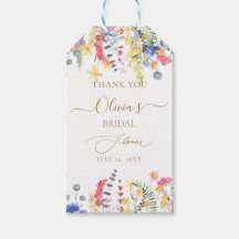 PixDezines H2 Delicate Wild Flowers Bridal Shower