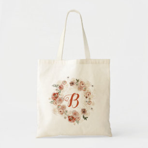 PixDezines H2 Fall Garden Flowers Bridal Shower To Tote Bag