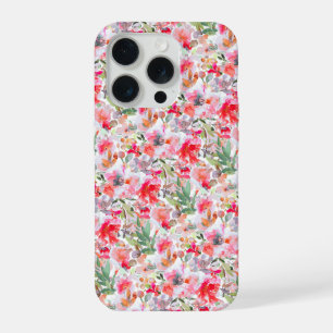 PixDezines H2 Summer Flowers Bright Hues iPhone 15 Pro Case