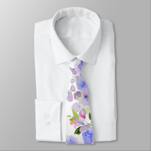PixDezines H2 Summer Flowers Bright Hues Tie