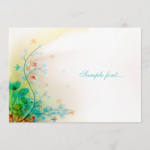 PixDezines hirondelles, cartes DO-IT-YOURSELF/ajou