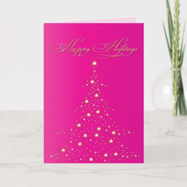 PixDezines Holiday Cards, Christmas Tree (Front)