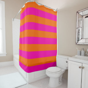 PixDezines Hot Pink/Orange/Stripes Adjustable