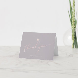 PixDezines Iridescent Blush Pink Wedding Thank You