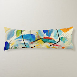 PixDezines Kandinsky 1913 Sea Battle Improv 31 Body Pillow