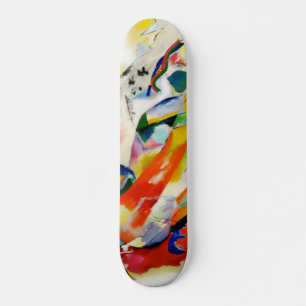 PixDezines Kandinsky 1914/abstract wall panel Skateboard