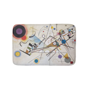 PixDezines Kandinsky 1923/composition viii Bath Mat