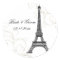 PixDezines La Tour Eiffel+Swirls/DIY colour
