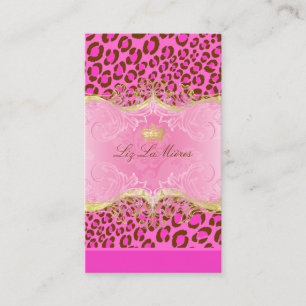 PixDezines Leopard spots / business cards